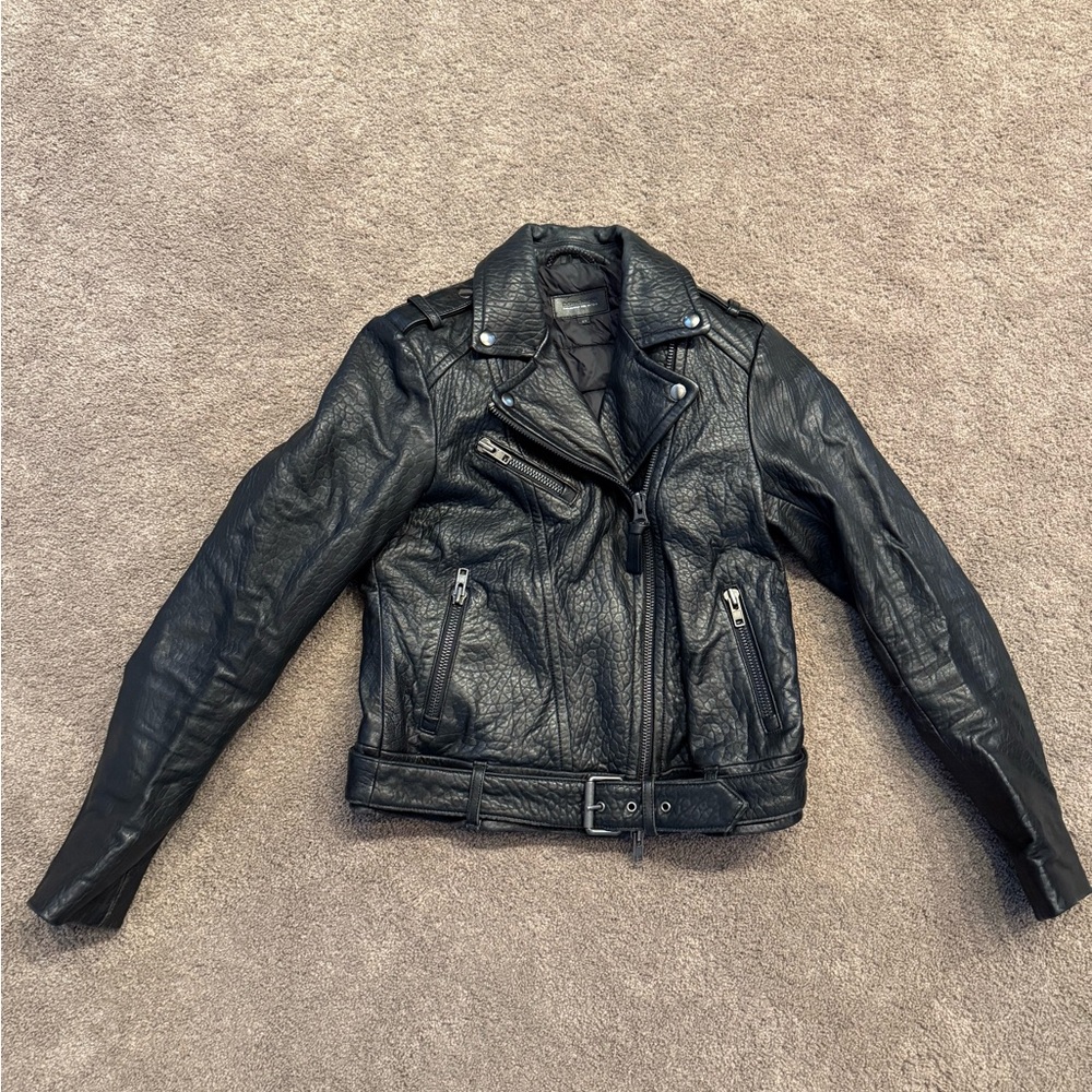 Mackage leather biker jacket